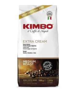 Káva KIMBO Espresso Bar Extra Cream, zrnková 1 kg