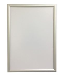 Klaprám Q-CONNECT A3, ostrý roh, strieborný