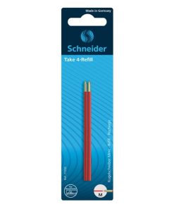 Náplň do guľôčkového pera Take 4 červená 2ks