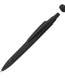Guľôčkové pero Schneider Reco čierne s čiernou náplňou