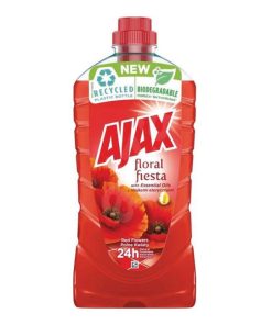 Ajax na podlahy Floral Fiesta 1 l Divé kvety (červený)