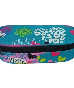 Puzdro na perá malé DONAU Srdce a Kvety