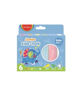 Krieda na chodník KEYROAD, 6 ks, mix farieb
