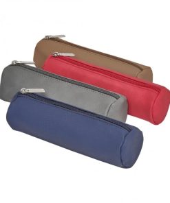 Puzdro Herlitz guľaté v imitácii kože, mix farieb