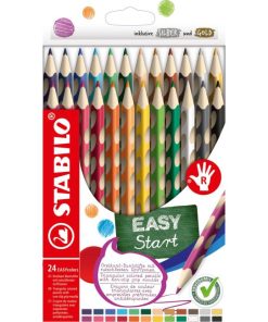 Drevené farbičky STABILO EASYcolors P, sada 24 ks