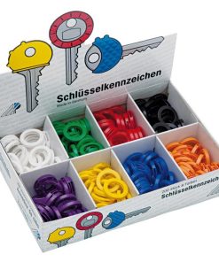 Označovacie krúžky na kľúče WEDO mix farieb 200ks