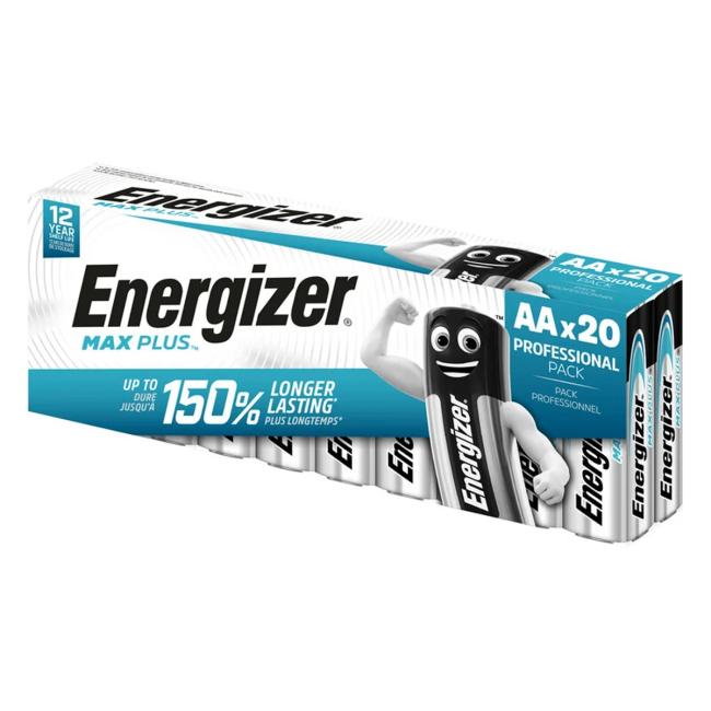Batéria Energizer Max Plus AA alkalická tužková 20 ks - Image 2