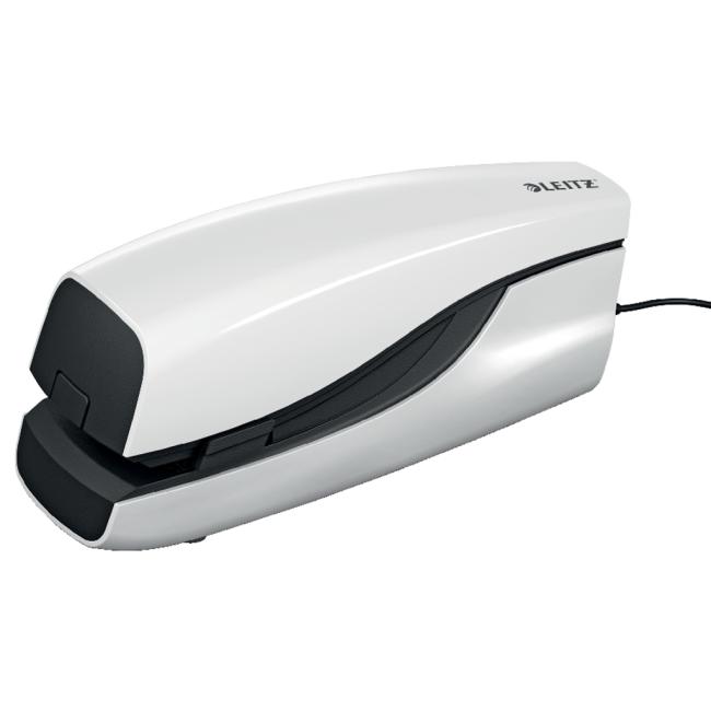 Elektrická zošívačka Leitz NeXXt 5533 perleťovo biela - Image 2