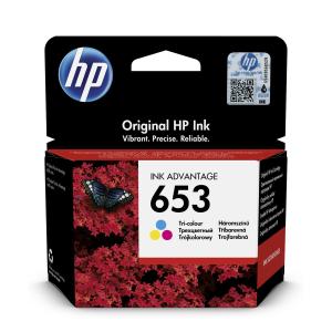 Atramentová náplň HP 3YM74AE HP 653 color (200 str.) pre DeskJet Plus Ink Advantage 6075/6475