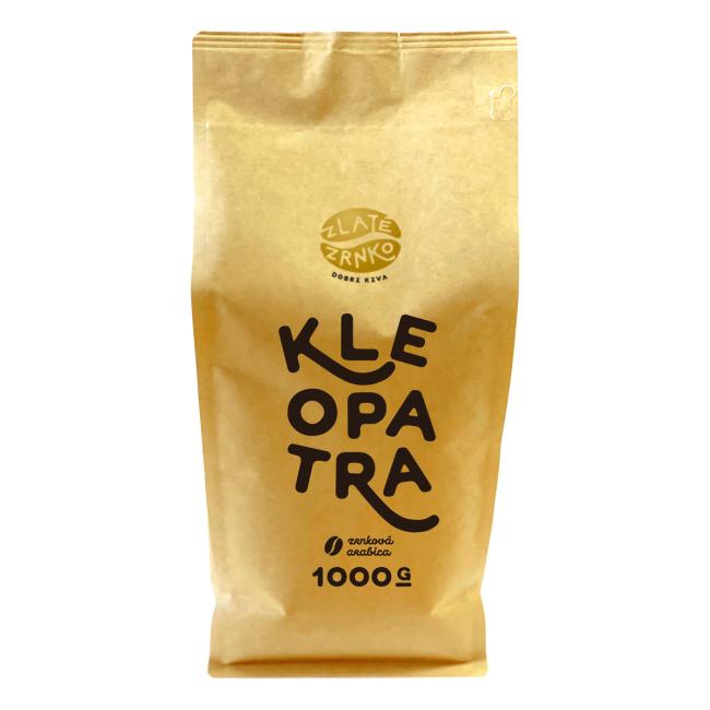 Káva zrnková Zlaté Zrnko Kleopatra 100% arabica 1kg - Image 2