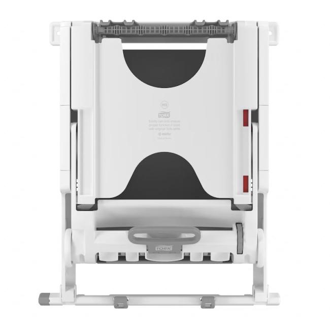 Malý zabudovateľný zásobník na nadväzujúce papierové utierky Tork PeakServe, H5 - Image 2