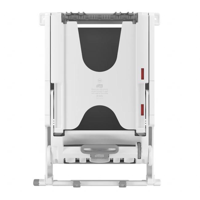 Veľký zabudovateľný zásobník na nadväzujúce papierové utierky Tork PeakServe, H5 - Image 2