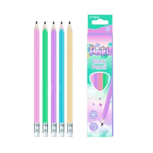 Sada ceruziek KEYROAD Pastel color collection! 12 ks, mix farieb