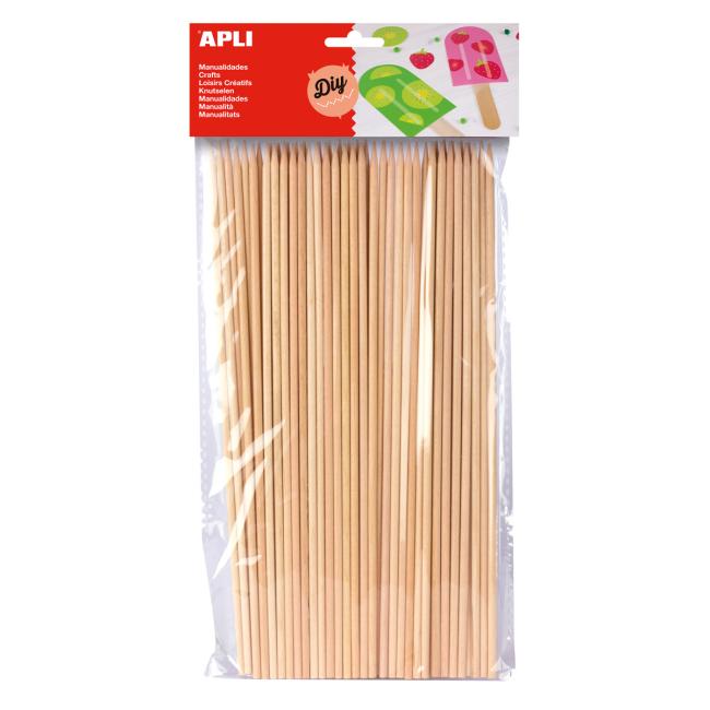 Drevené špajdle 50 ks - Image 2