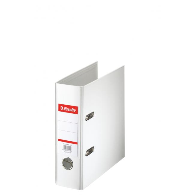 Zakladač pákový Esselte celoplastový A5 7,5cm biely - Image 2