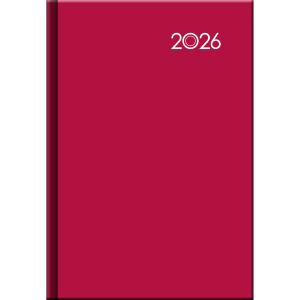 Diár FALCON týždenný A5 14,2 x 20,4 cm červený 2026