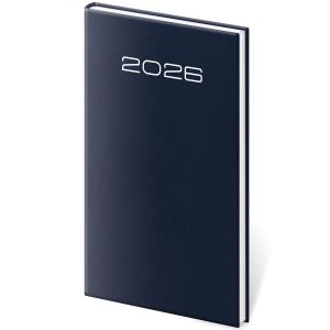 Diár Old Karachi týždenný vreckový modrý 2026