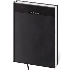 Diár Print classic týždenný B5 17x24cm čierny 2026