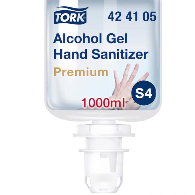 Gélový dezinfekčný prostriedok TORK Alcohol S4, 1000 ml - Image 2