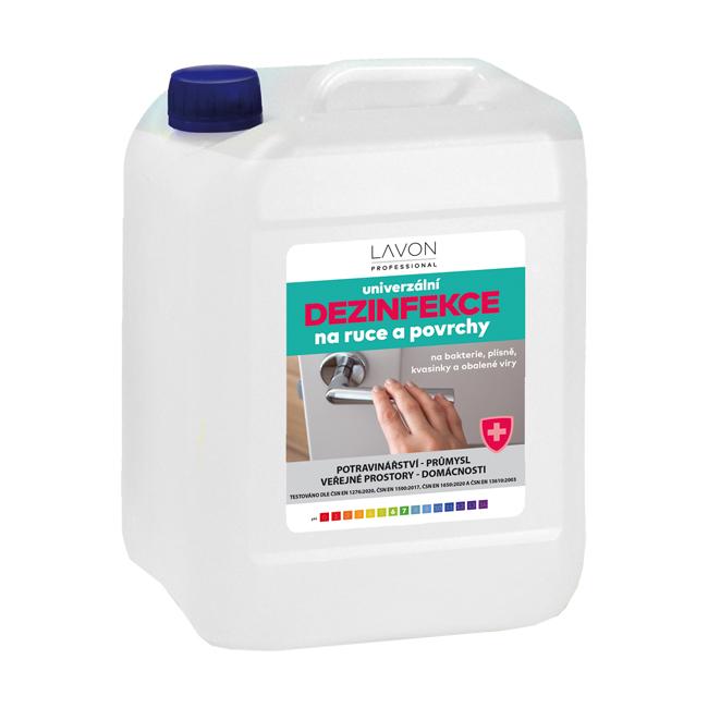 LAVON univerzálna dezinfekcia na ruky a povrchy 5 L - Image 2