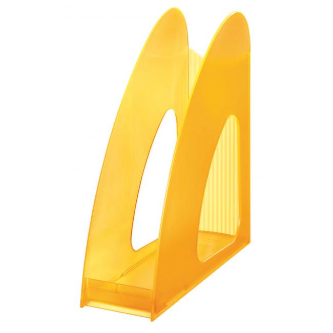 Stojan na časopisy Twin priehľadný signálny oranžový - Image 2