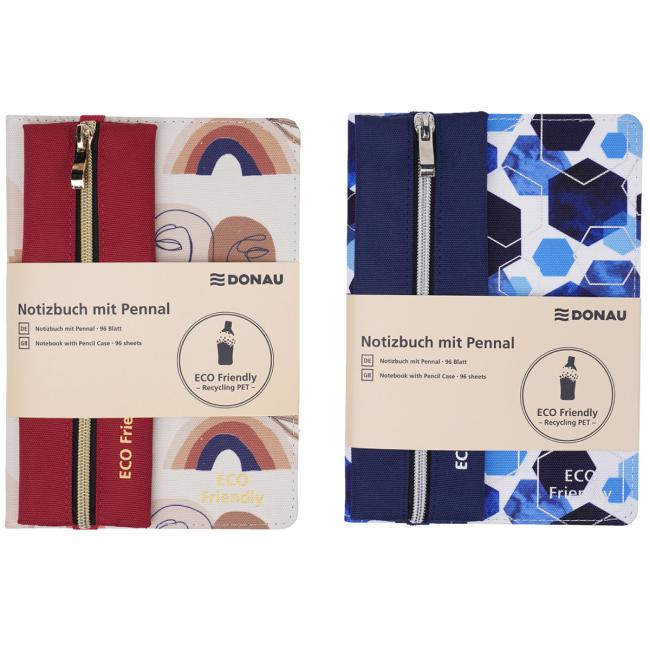 Blok DONAU A5 s peračníkom, 96 listov, papier 70 g/m² , bodkované linajkovanie - Image 2