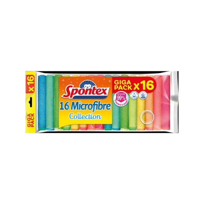 Utierka z mikrovlákna Spontex Collection 16ks - Image 2