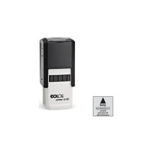 Pečiatka Colop Printer Q20 20x20mm - odtlačok čierny