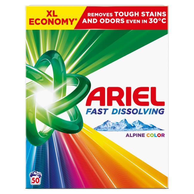 Ariel prací prášok 50PD Color – Obrázok 2